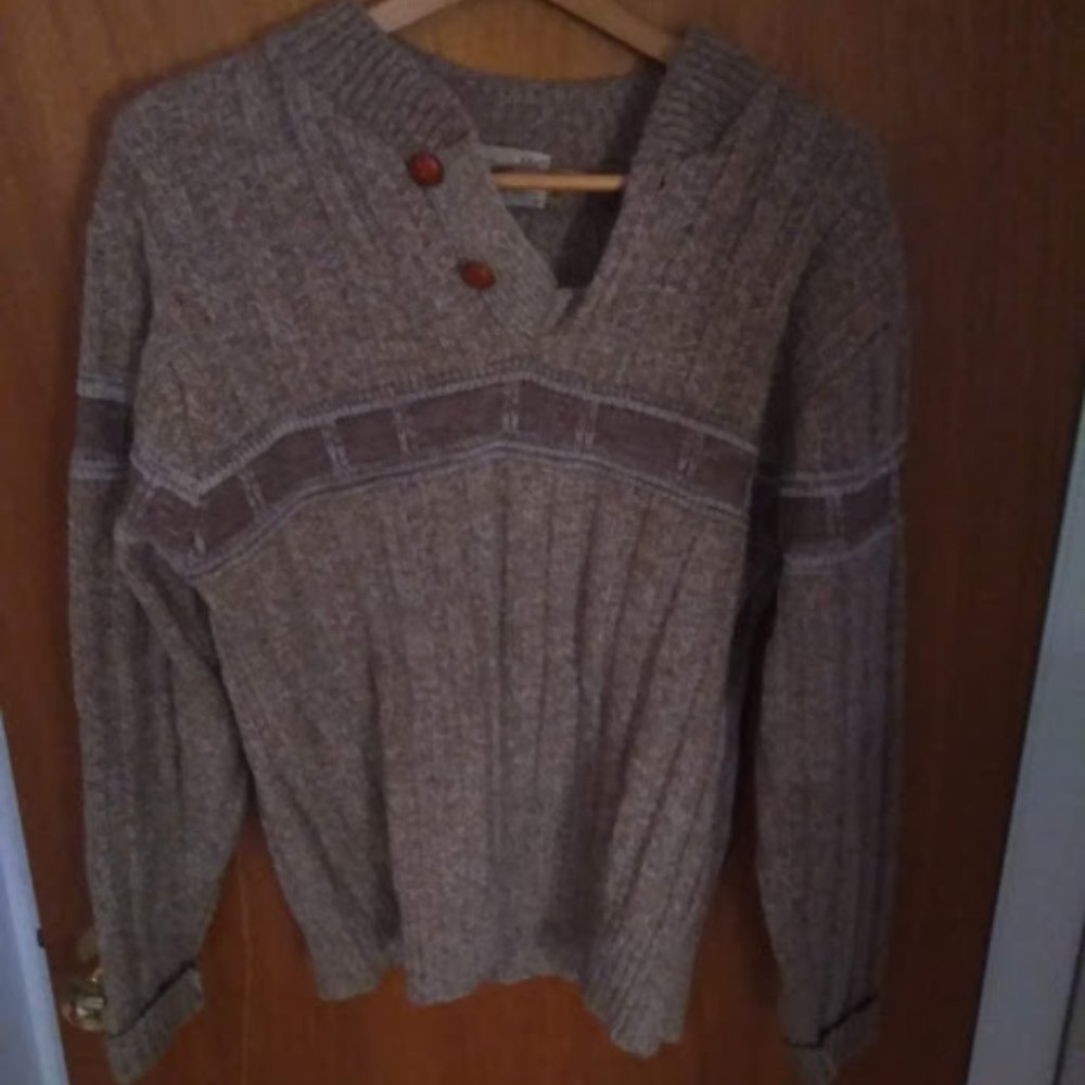 Vintage Clipper Mist Wool Pullover Sweater